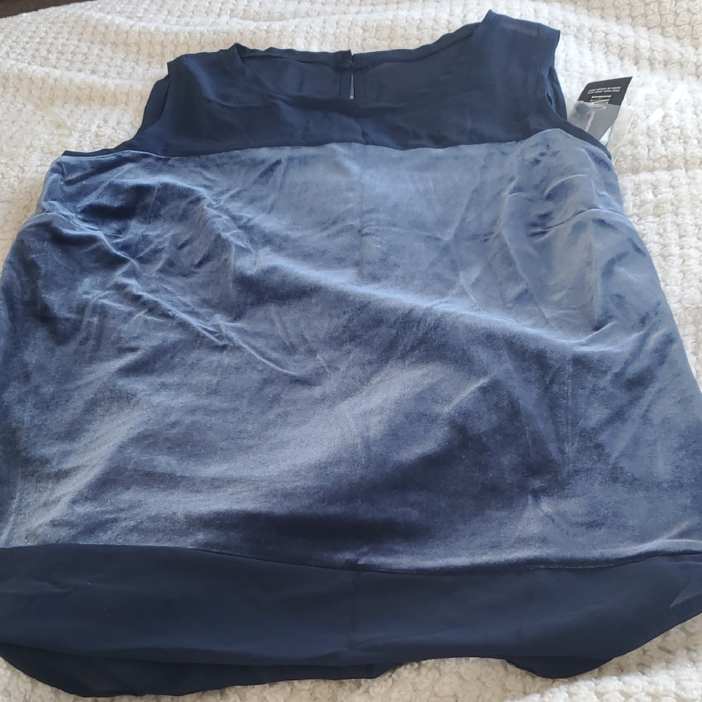 INC Elegant Navy Blue Women's Top